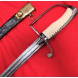 C.1800 British Volunteer Light Cavalry Officer’s sword & scabbard by Edward Loxham