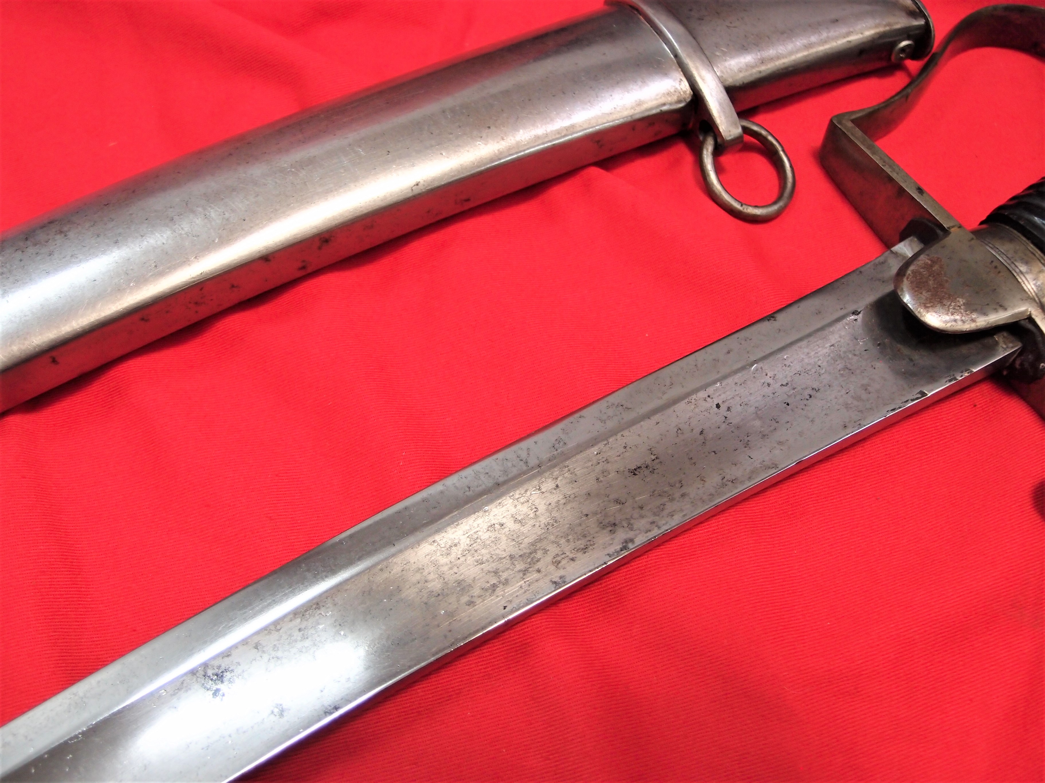 1796 Pattern British Army Light Cavalry Trooper’s sword & scabbard - Image 3 of 9