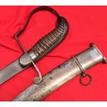 1796 Pattern British Army Light Cavalry Officer’s sword & scabbard