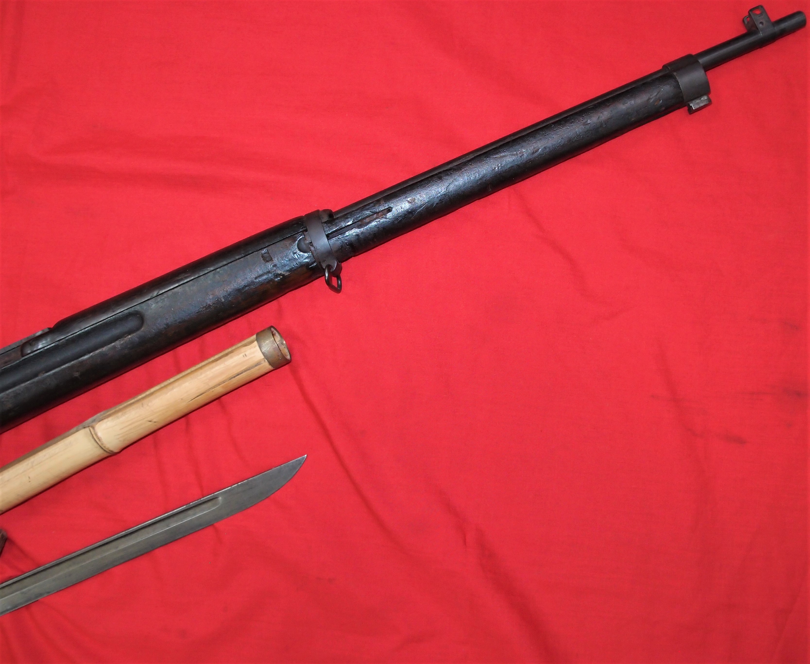 WW2 Japanese Arisaka Deactivated Rifle & Bayonet - Image 5 of 8