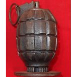 WW2 Australian ‘Mills Bomb’ grenade FLH stamped