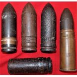 WW1 era artillery ammunition & shells (5)