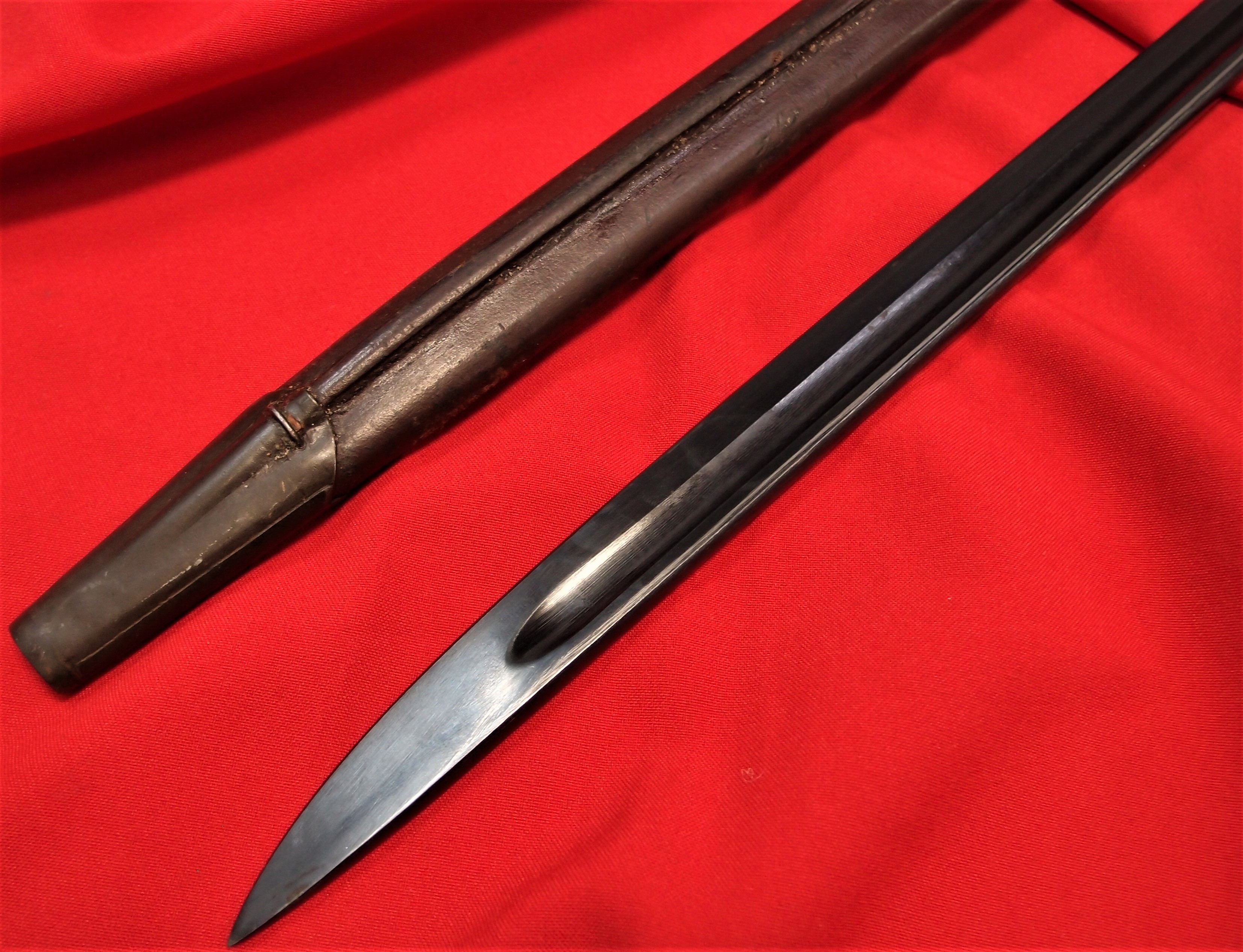 Near mint 1907 Pattern WW2 Australian bayonet & scabbard - Image 10 of 13