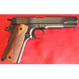 U.S.A. Colt 1911A1 Pistol - .45 Calibre Black Army Colt reproduction