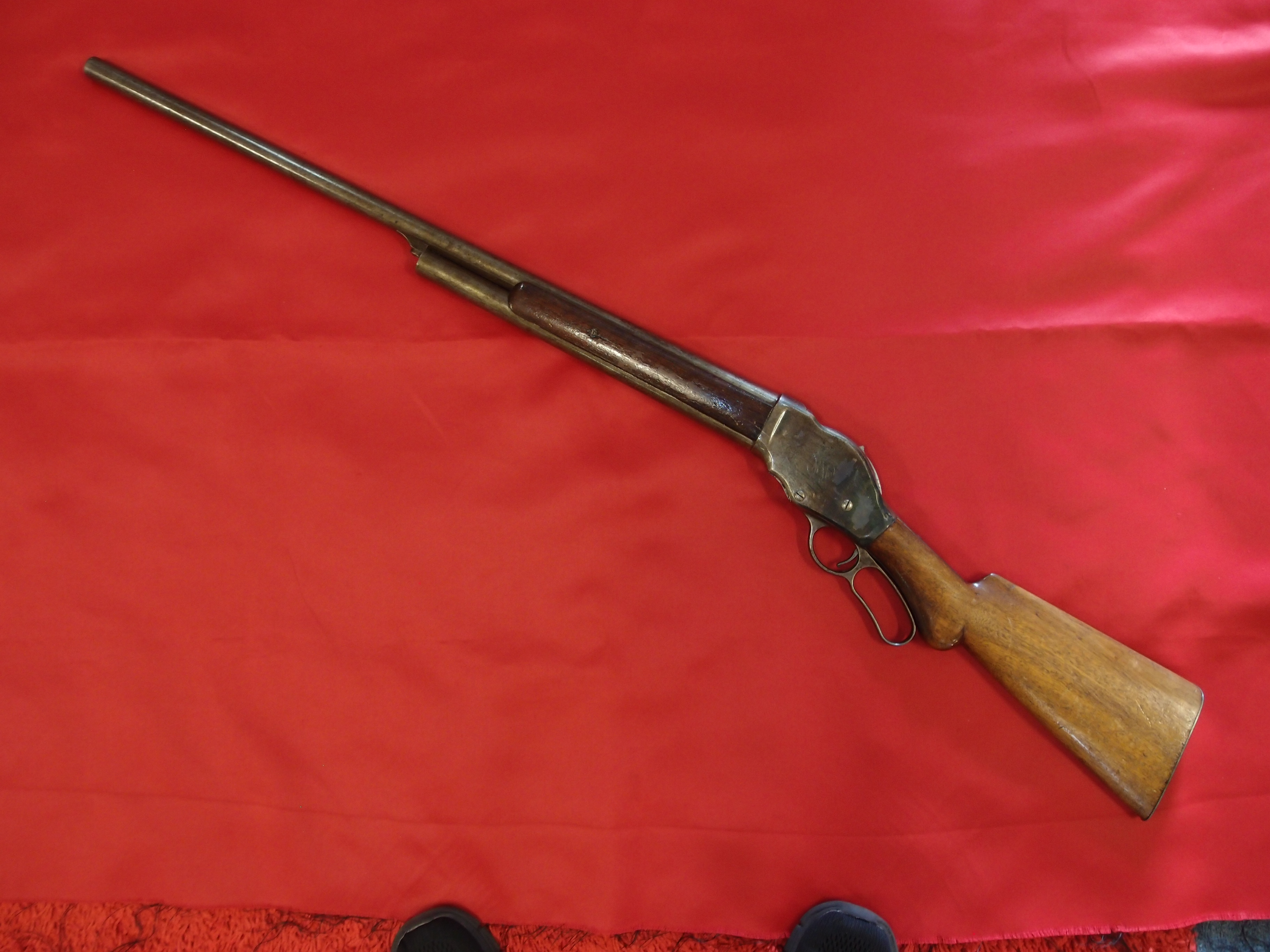 1887 Model Lever Action Winchester 12 Gauge Shotgun - Image 9 of 12