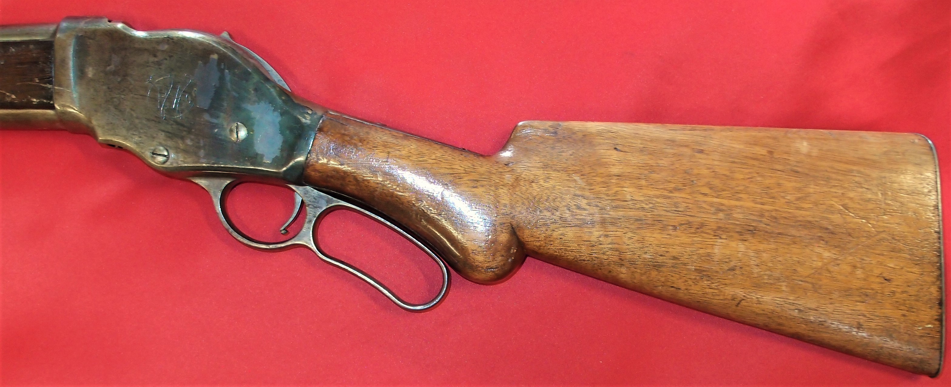 1887 Model Lever Action Winchester 12 Gauge Shotgun - Image 8 of 12