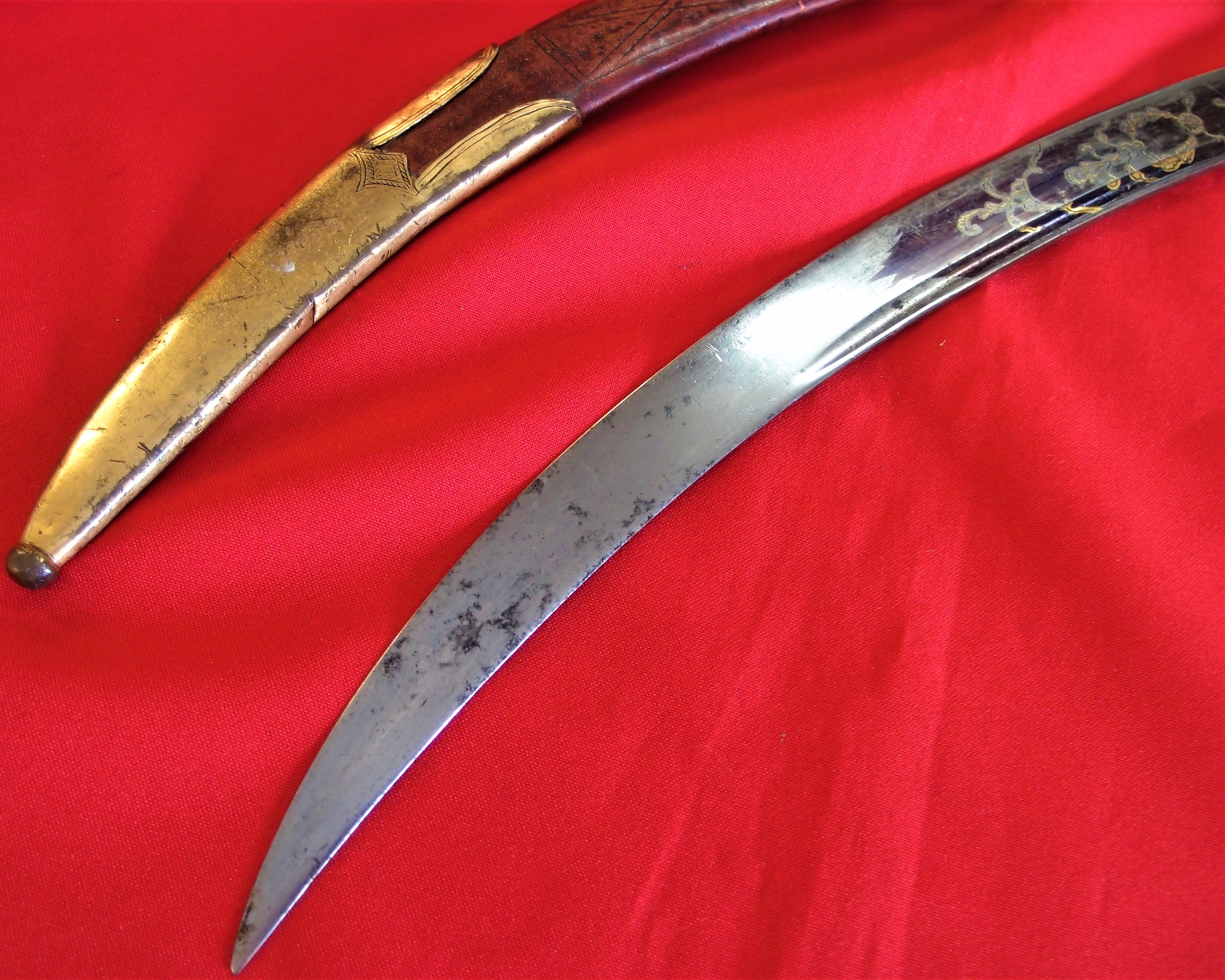 C.1805 Royal Navy Midshipman’s dirk & scabbard, Napoleonic War era - Image 8 of 10