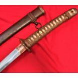 WW2 Japanese Army Officer’s Shin-Gunto sword & scabbard