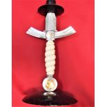 WW2 German dagger candle stick holder