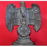 WW1 German patriotic ‘home front’ eagle desk ornament statue