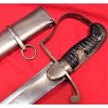 1796 Pattern British Army Light Cavalry Trooper’s sword & scabbard