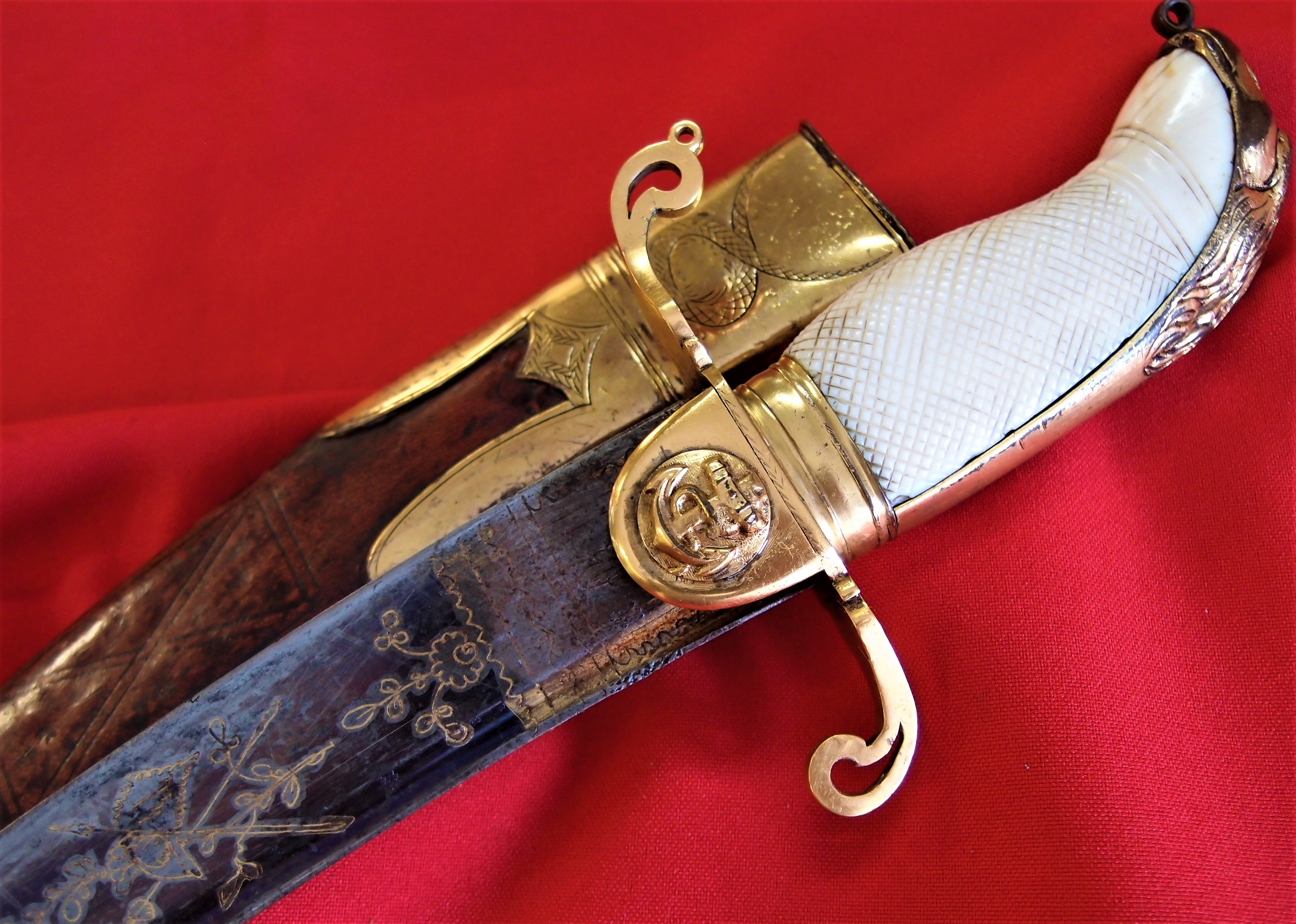 C.1805 Royal Navy Midshipman’s dirk & scabbard, Napoleonic War era - Image 2 of 10