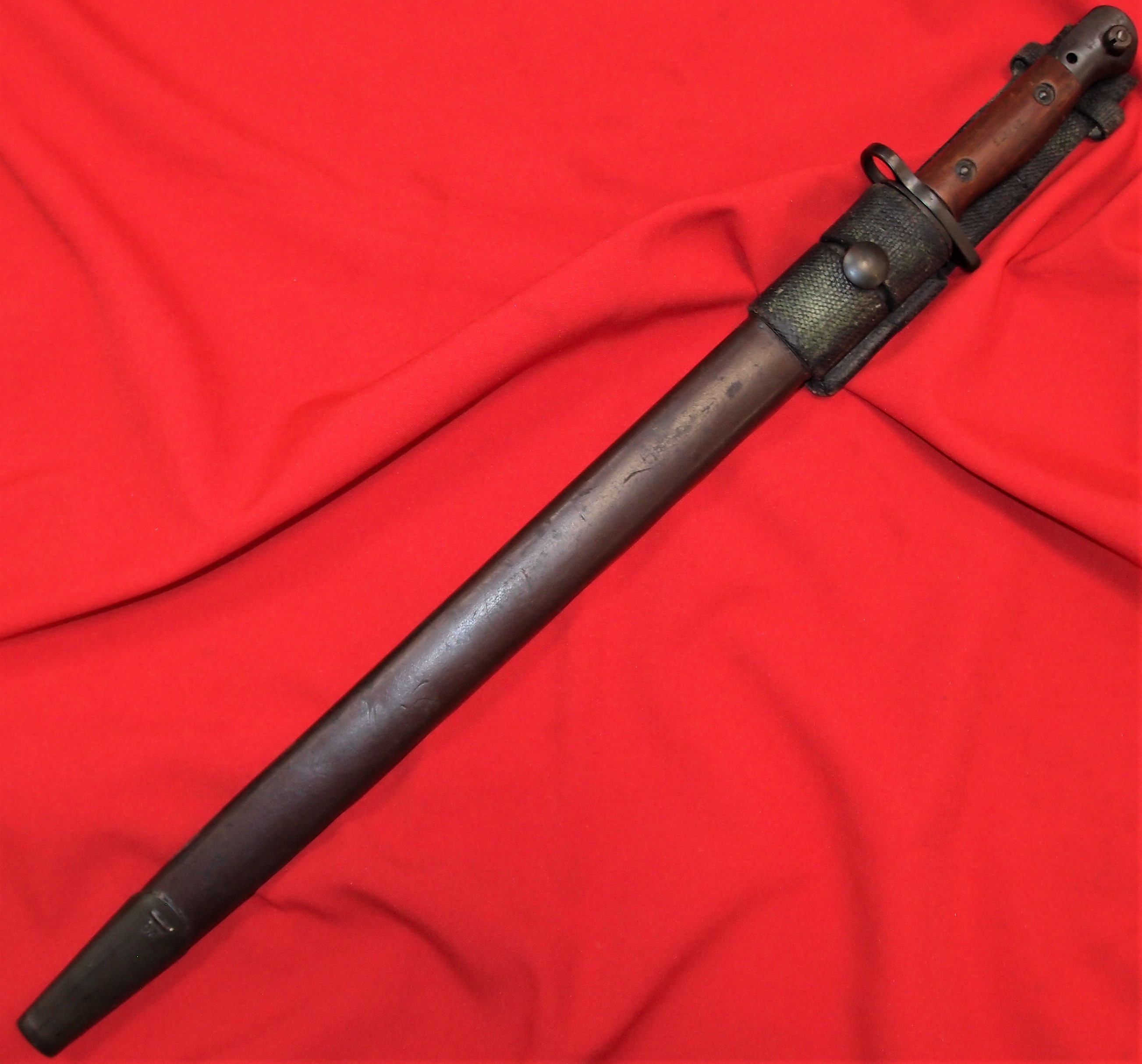 Near mint 1907 Pattern WW2 Australian bayonet & scabbard - Image 13 of 13