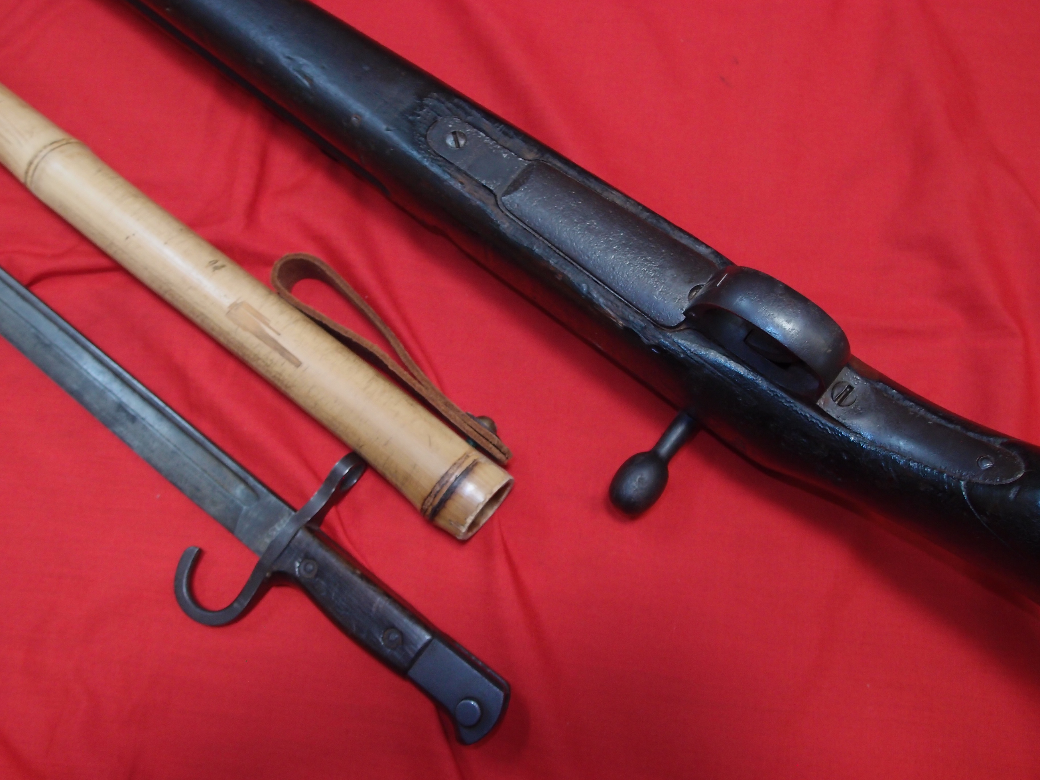 WW2 Japanese Arisaka Deactivated Rifle & Bayonet - Image 8 of 8