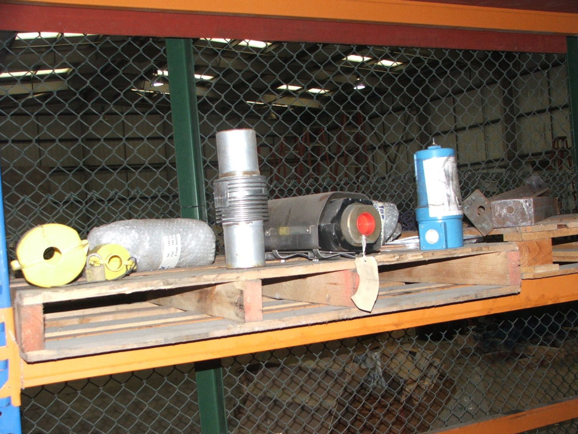 CONTENTS OF CAGED AREA INC VARIOUS ITEMS OF VALVES,BELTS, FILTERS ETC - Image 7 of 14