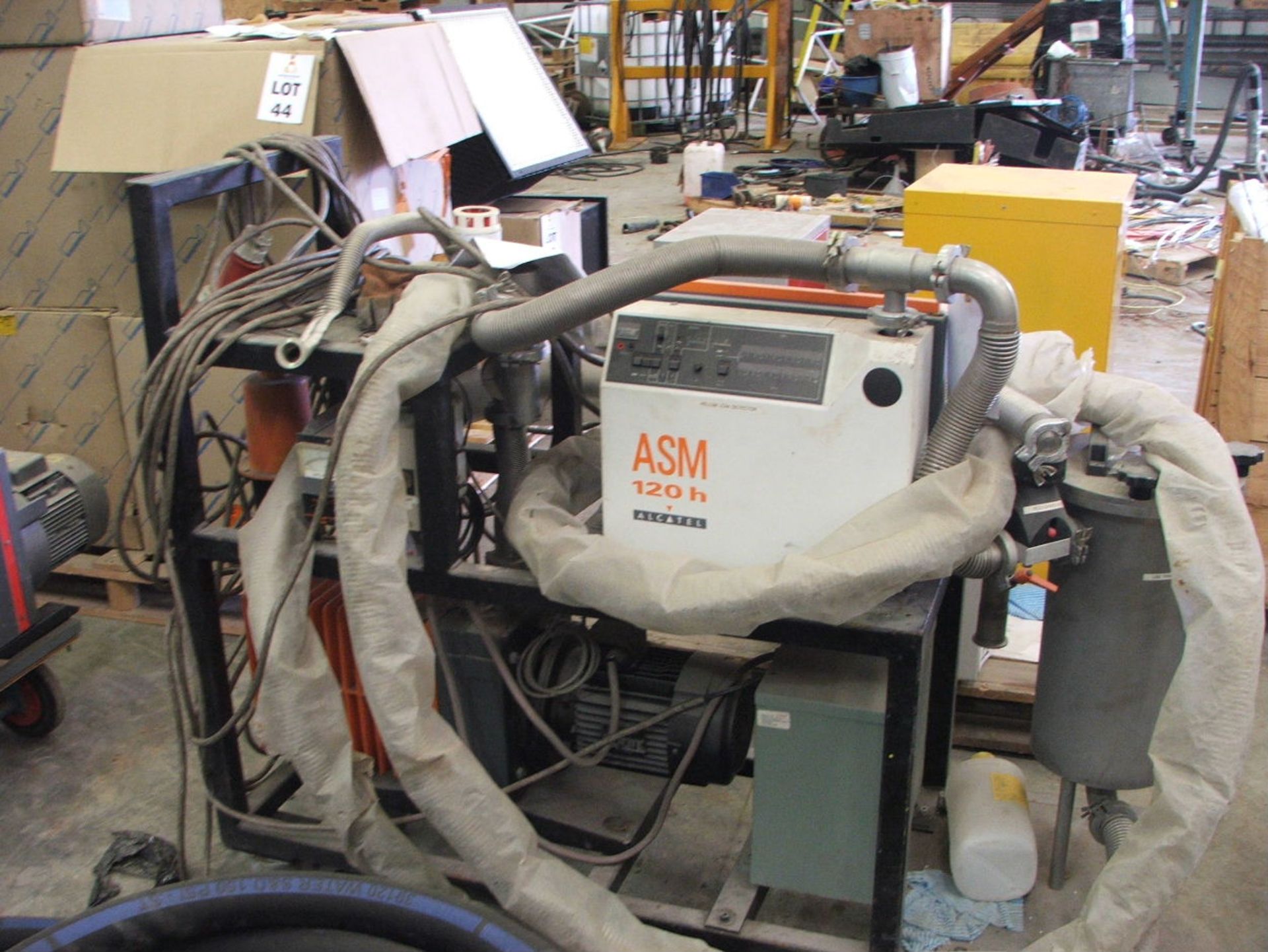 ALCATEL ASM 12H HELIUM LEAK DETECTOR - Image 2 of 2