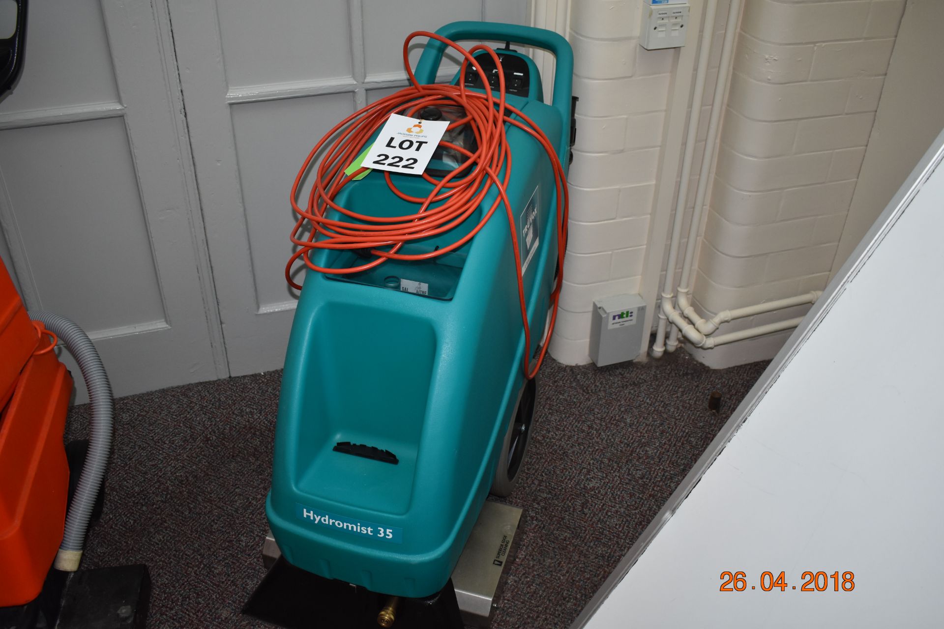 1 X HYDROMIST 35 35 LITRE COMMERCIAL CARPET CLEANER