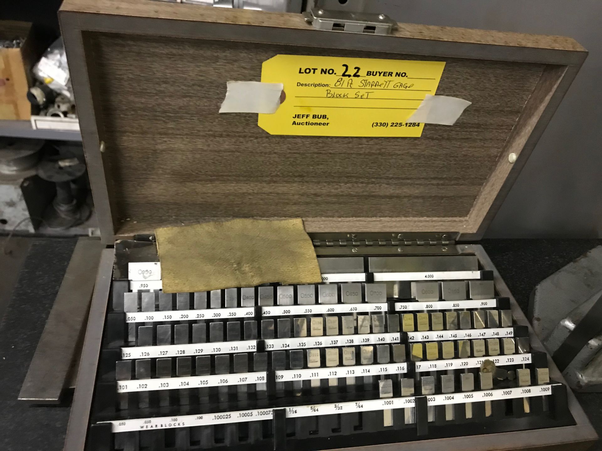 Starrett Gage Block Set