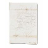 Sammlung Schädiger - - Ferdinand III., Kaiser. Brief an den Obristen Heinrich von San Julian mit