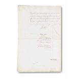 Sammlung Schädiger - - Ludwig XV., König von Frankreich. Schreiben mit eigenhändiger Unterschrift.