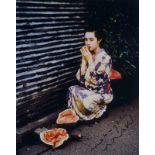 Araki, Nobuyoshi. (1940 Minowa, Tokio - lebt u. arbeitet in Tokio). Untitled from Colourscapes.