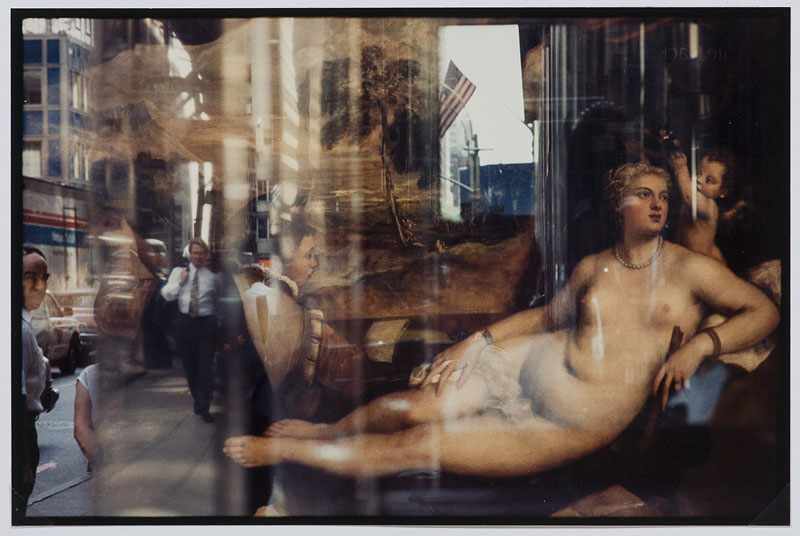 Schulze Eldowy, Gundula. (1954 Erfurt). New York 1992. Aus: Spinning on my Heels. C-Print auf