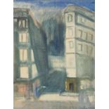 Ludwig, Friedrich. (1895 Wieslet - 1970 Gabersee bei Wasserburg am Inn). Paris. 1930. Aquarell auf