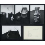 Beuys, Joseph. (1921 Kleve - 1986 Düsseldorf). Raum: 90000 DM. Unikat. Photodokumentation zur