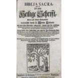 Biblia Germanica - - Biblia Sacra, Das ist: Die gantze Heilige Schrifft, Alten und Neuen