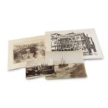 Italien - Ägypten - - Sammlung mit 8 OPhotographien von Pompei, Venedig, London und dem