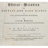 Musik - - Rüttinger, J. C.. Choral-Melodien ueber hundert und neun Lieder des neuen