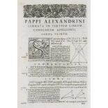 Mathematik u. Physik - - Perge, Apolonius von. Apollonii Pergaei Conicorum Libri Quatuor,