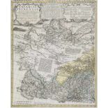 Asien-China - - Homann Erben. Charte generale de la tatarie Chinoise. Tatariae Sinensis Mappa