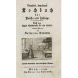 Gastronomie - - Sammlung von 17 Kochbüchern. 18.-20. Jh. Enthält: Marcus Loofft. Nieder-