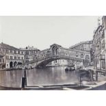 Italien - - La Franchini. Sammlung von 7 OPhotographien von Venedig. Um 1860. Vintage, Talbotypie