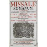 Missale - - Missale Romanum, ex decreto sacrosancti concilii Tridentini restitutum (...). Mit 11