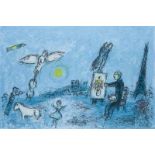 Chagall, Marc - - Derrière le Miroir No. 182 (1969), 246 (1981) u. 225 (1977). Chagall (