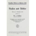 Ethnologie - - Luschan, Felix von. Sammlung Sonderdrucke. Mit zahlreichen wissenschaftlichen