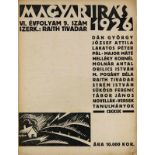 Ungarische Avantgarde - - Raith, Tivadar (ed.). Magyar Irás. 1926. VI. évfolyam, 9. szám. 6 Bll.