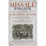 Missale - - Missale Romanum, ex decreto sacrosancti concilii Tridentini restitutum (...). Mit