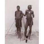 Deutsch-Südwestafrika - - Sammlung von 100 Originalphotographien. - Um 1900/1910. Meist