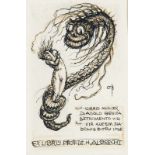 Exlibris - Sammlung Hanusch - - Beier, Ottohans. (1892 Karlsruhe - 1979 München). Sammlung von 8