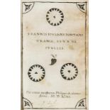 Meteorologie - - Pontano, Giovanni Gioviano. (Urania, Sive de Stellis Libri Quinque, Meteororum