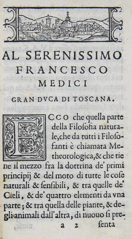 Astronomie - - De Vieri, Francesco. Trattato ... nel quale si Contengono i Primi Tre Libri delle