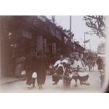 China - - Sammlung von 30 OPhotographien Marine SMS Seeadler. Reise 1901-1903. Silbergelatineabzüge,