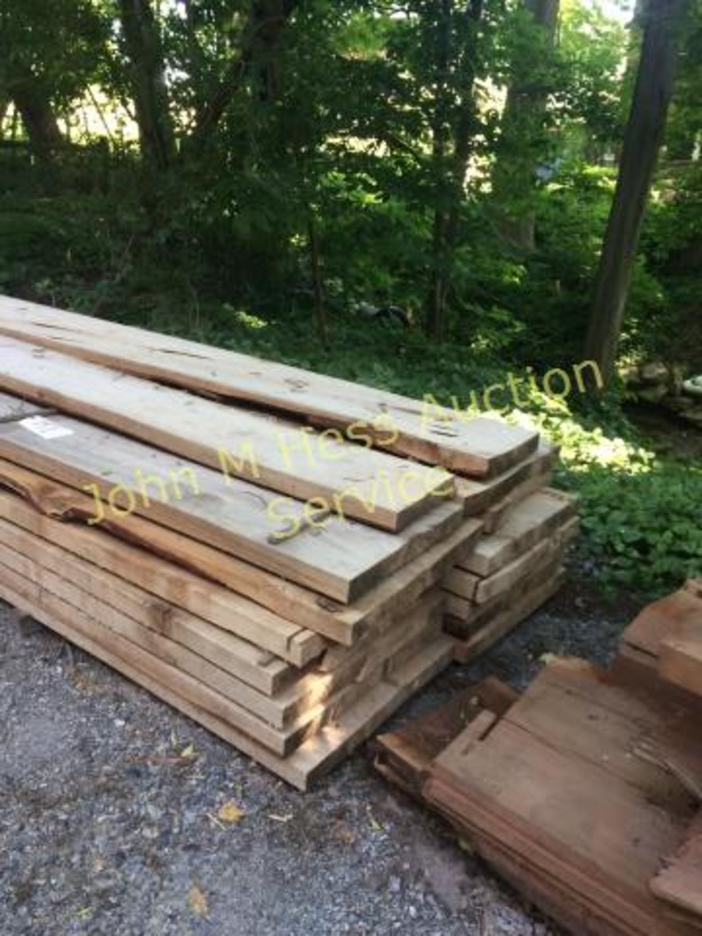Lumber Aprox 10 1/2' Length, 2 in Thick, assorted widths - Image 3 of 6