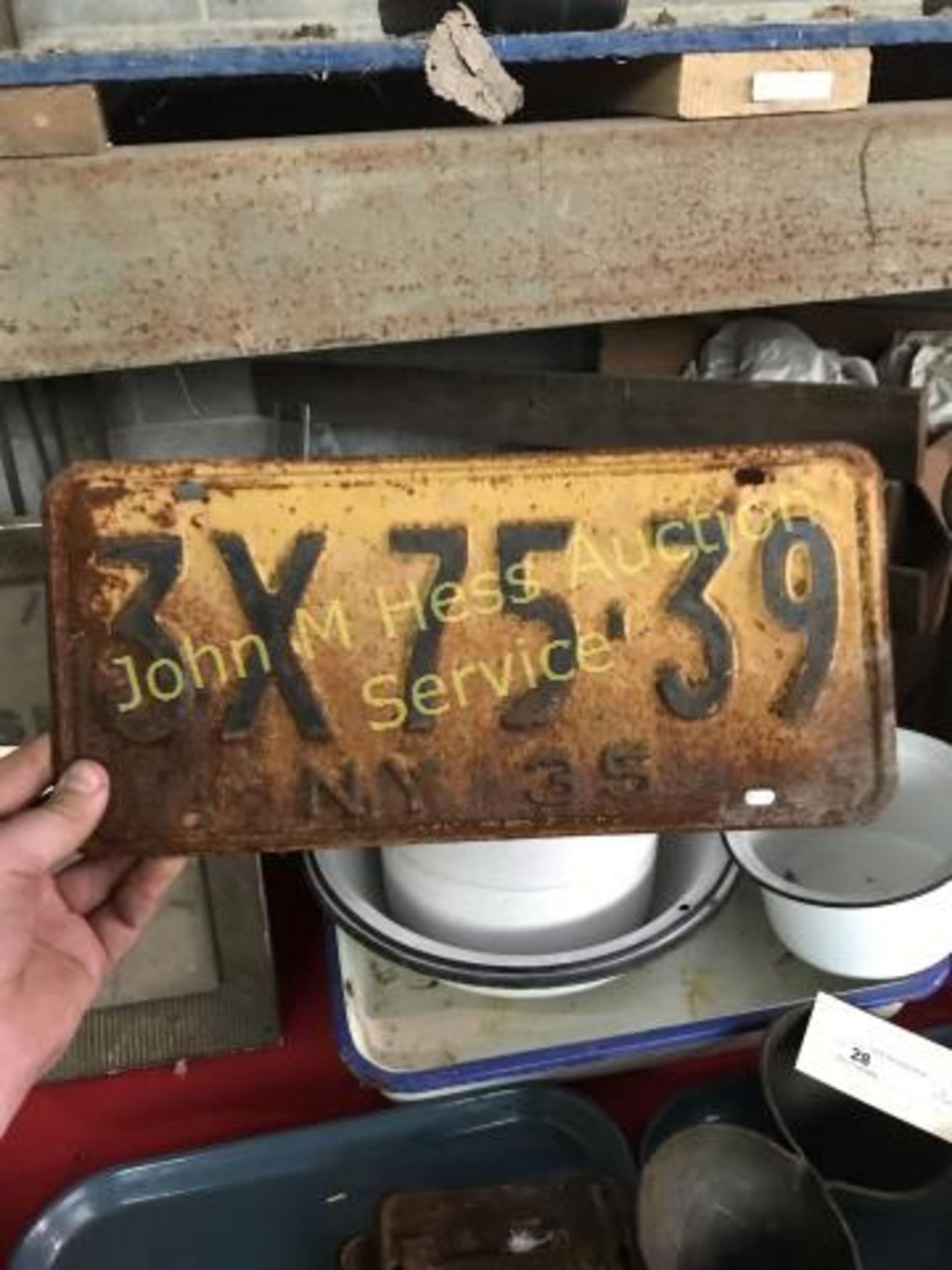 7 License Plates - Image 6 of 7