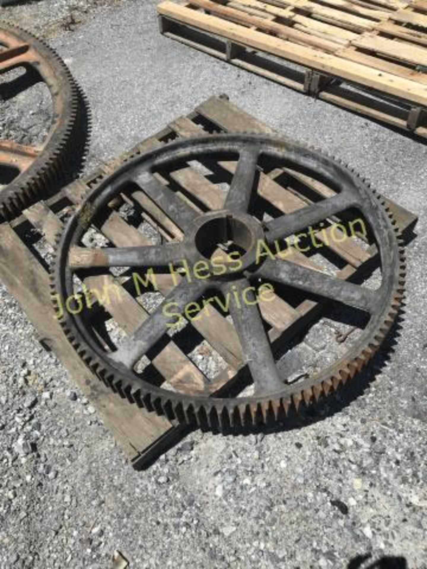 Industrial gear 43 inch diameter