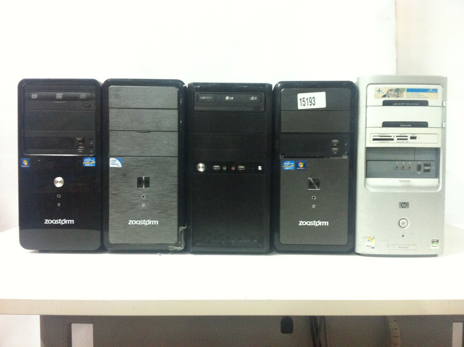 5 x Desktop PC's