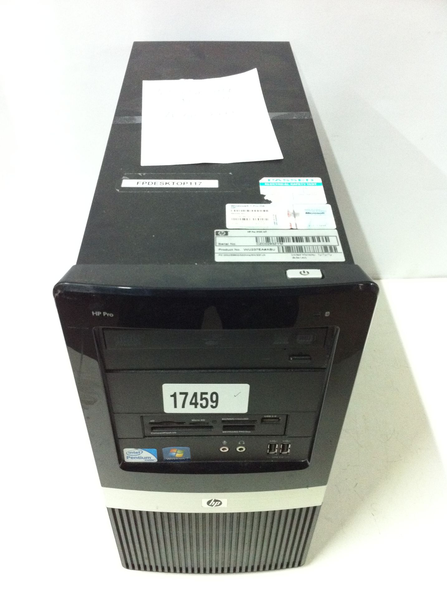 4 x HP Pro Desktop PC's, see description for specifications - Image 3 of 5